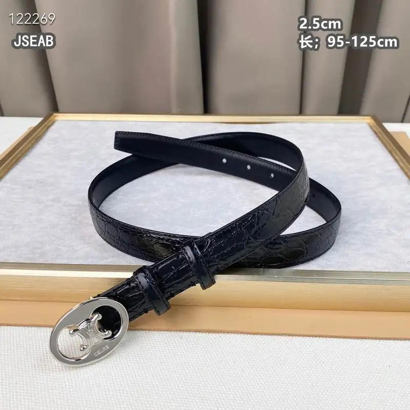 Celine belt 25mmX95-125cm 8L22